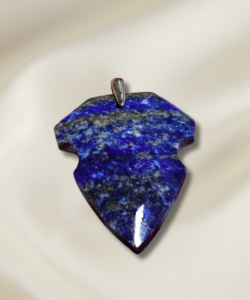 Lapis Badge Pendant #6