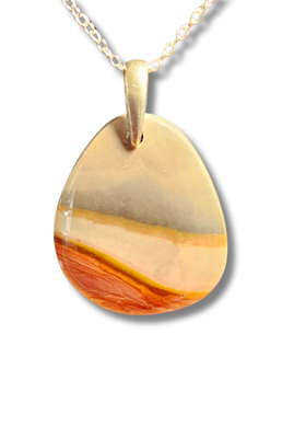Desert Picture Jasper Teardrop