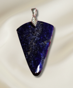 Lapis Badge Pendant #8