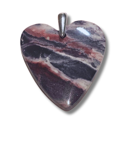 Porcelain Jasper Heart