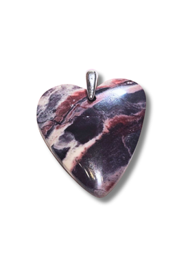 Porcelain Jasper Heart