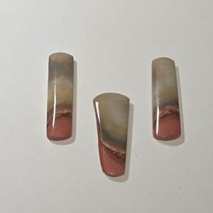 Desert Picture Jasper pendant and earring set handcrafted jewelry