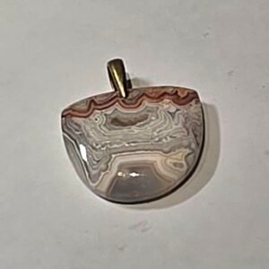 Crazy Lace Agate with Druzy Pocket