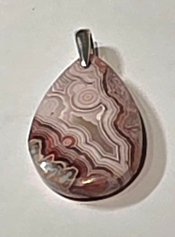 Crazy Lace Agate – Teardrop